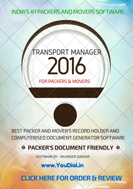 Transport Manager best packers and movers software